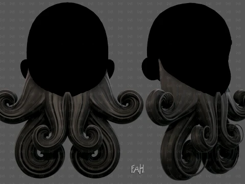 Beard V76 Modelo 3D