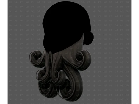 Beard V76 3D Model