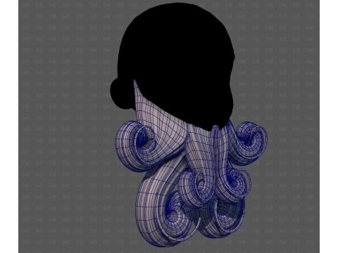 Beard V76 3D Model