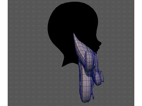 Beard V76 3D Model