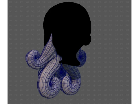 Beard V76 3D Model