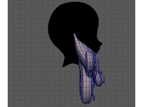 Beard V76 3D Model