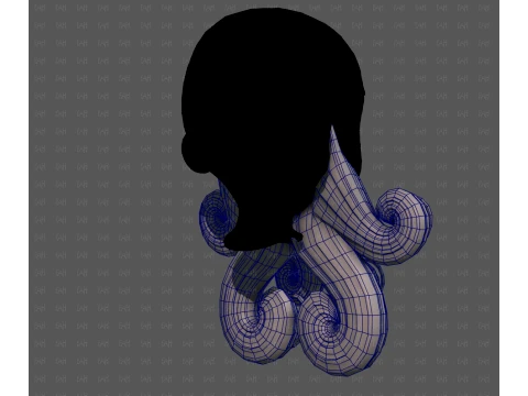 Beard V76 3D Model