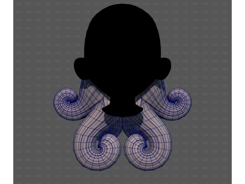 Beard V76 3D Model