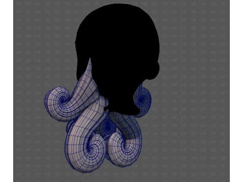 Beard V76 3D Model