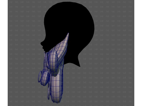 Beard V76 3D Model