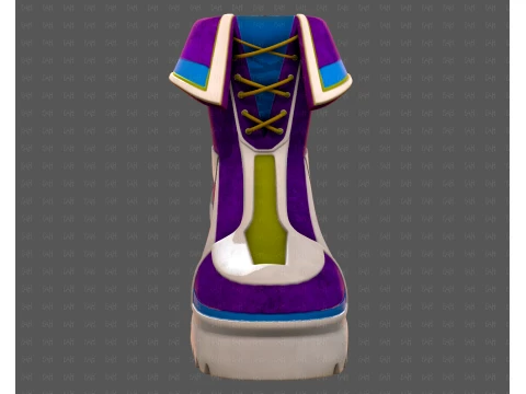Shoes cartoonV68 3D Model