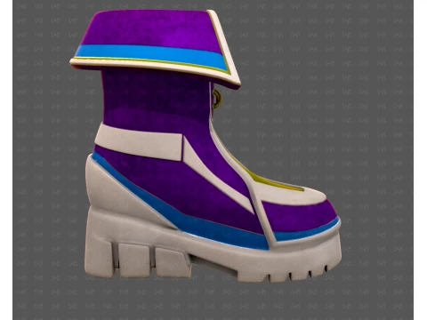 Shoes cartoonV68 3D Model