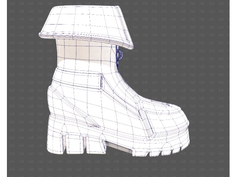 Shoes cartoonV68 3D Model