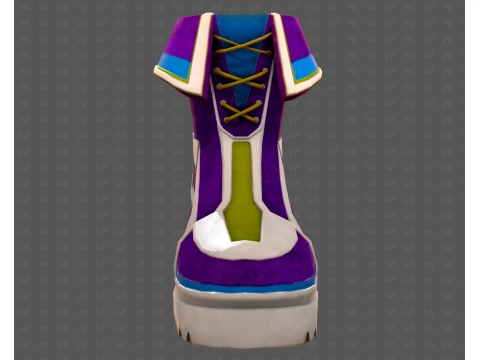 Shoes cartoonV68 3D Model