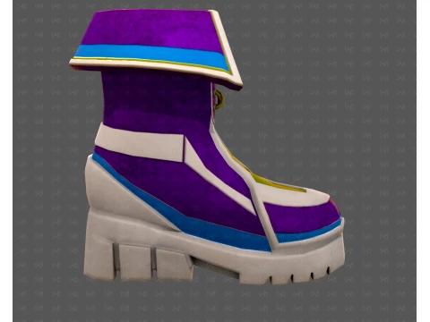 Shoes cartoonV68 3D Model