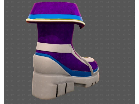 Shoes cartoonV68 3D Model