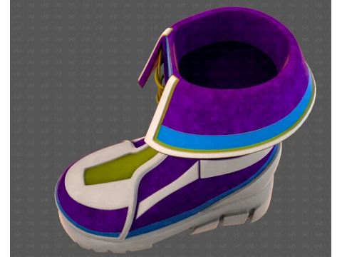 Shoes cartoonV68 3D Model