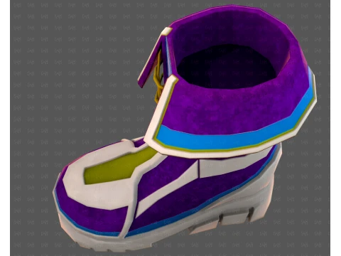 Shoes cartoonV68 3D Model