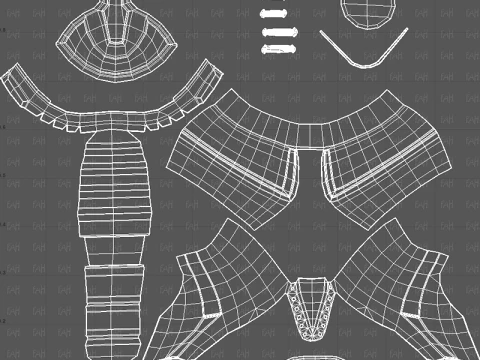 Shoes cartoonV68 3D Model