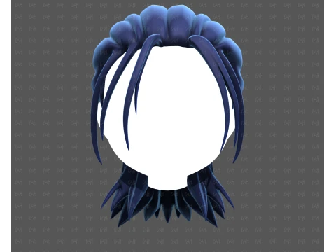 Base Hair for Boy V77 3D Model