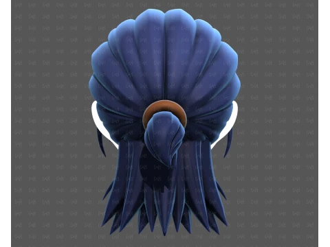 Base Hair for Boy V77 3D Model