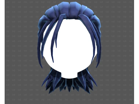 Base Hair for Boy V77 3D Model