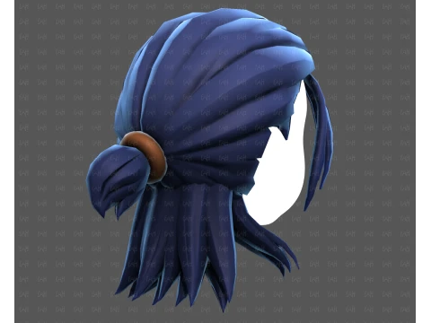 Base Hair for Boy V77 3D Model
