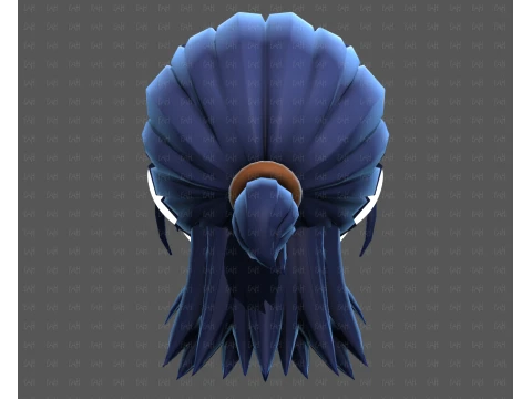 Base Hair for Boy V77 3D Model
