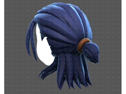 Base Hair for Boy V77 3D Model