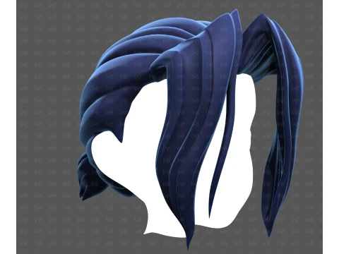 Base Hair for Boy V78 3D Model