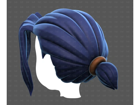 Base Hair for Boy V78 3D Model