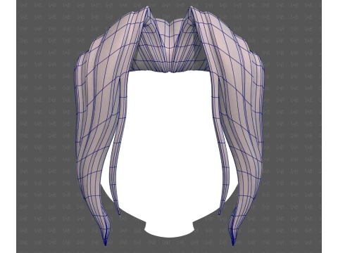 Base Hair for Boy V78 3D Model