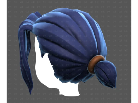 Base Hair for Boy V78 3D Model
