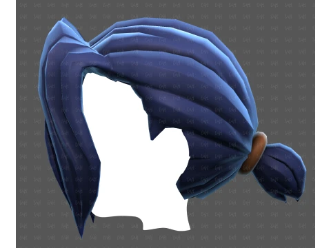 Base Hair for Boy V78 3D Model