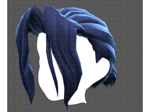 Base Hair for Boy V78 3D Model