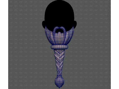 Beard V78 3D Model