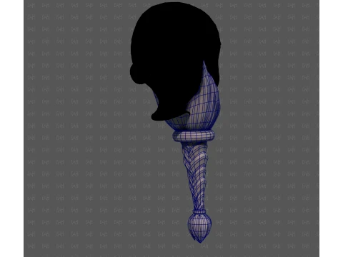 Beard V78 3D Model