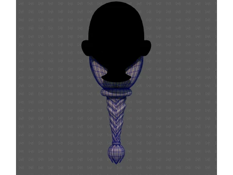 Beard V78 3D Model