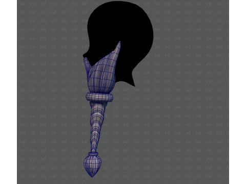 Beard V78 3D Model