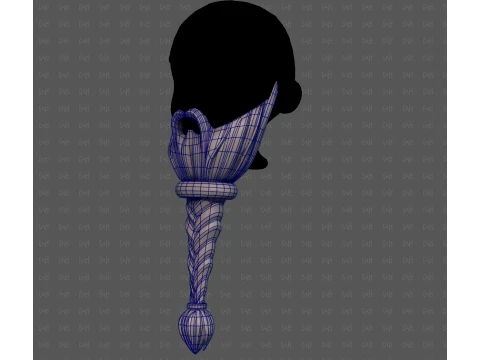 Beard V78 3D Model