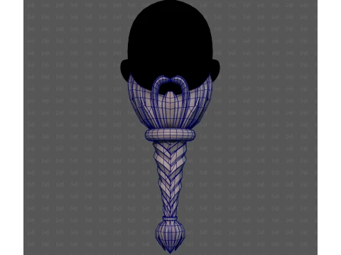 Beard V78 3D Model