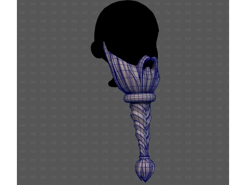 Beard V78 3D Model