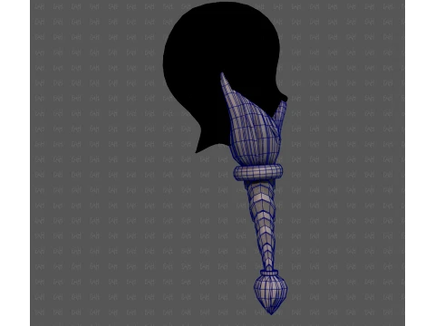 Beard V78 3D Model