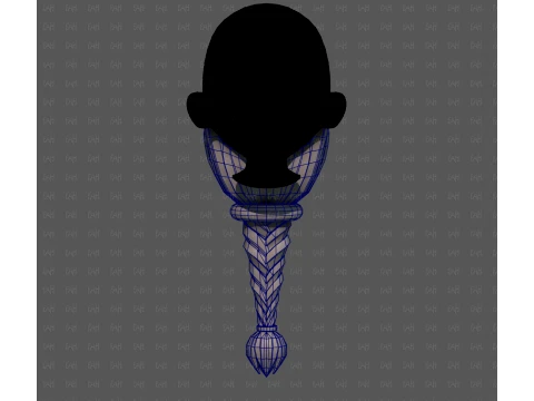 Beard V78 3D Model