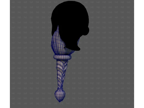 Beard V78 3D Model