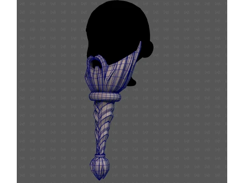 Beard V78 3D Model