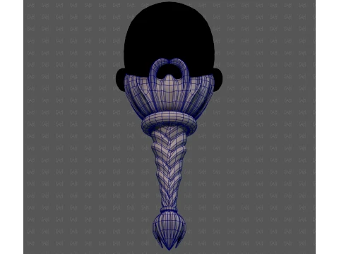 Beard V78 3D Model