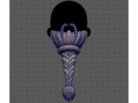 Beard V78 3D Model