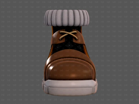 Shoes cartoonV70 3D Model