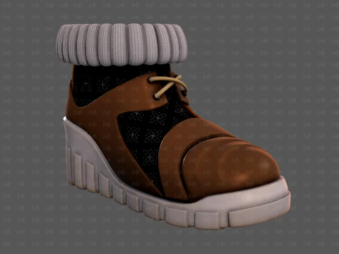 Shoes cartoonV70 3D Model