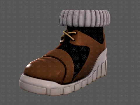 Shoes cartoonV70 3D Model