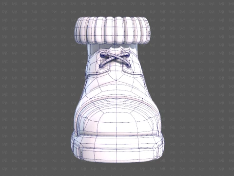 Shoes cartoonV70 3D Model