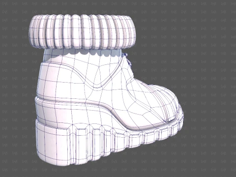 Shoes cartoonV70 3D Model