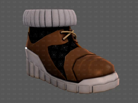 Shoes cartoonV70 3D Model